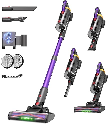 HONITURE S13 Pro Cordless Vacuum Cleaner, 450W 38KPA Vacuum